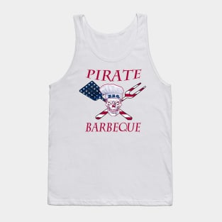 Barbeque Pirates American Tank Top